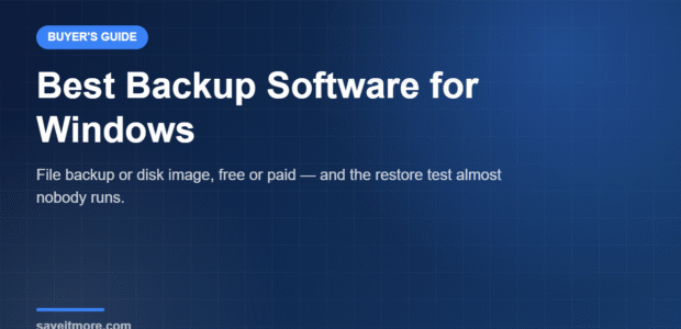 Best backup software for Windows — guide cover