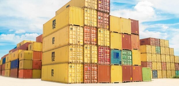 Shipping container shelter – stacked shipping containers