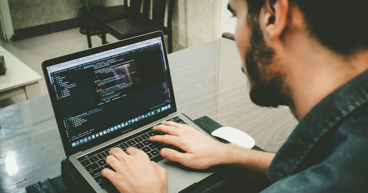 Developer working on a website hosted on a shared plan