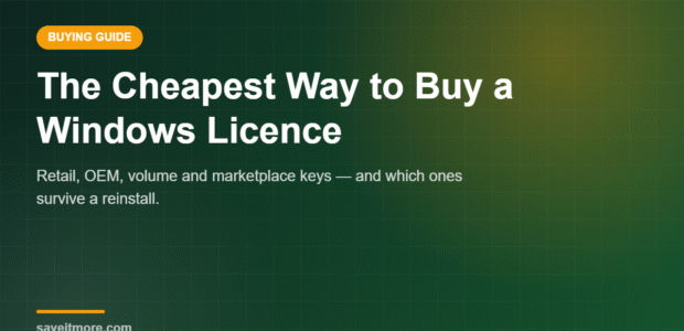 Cheapest way to buy Windows licence keys — guide cover