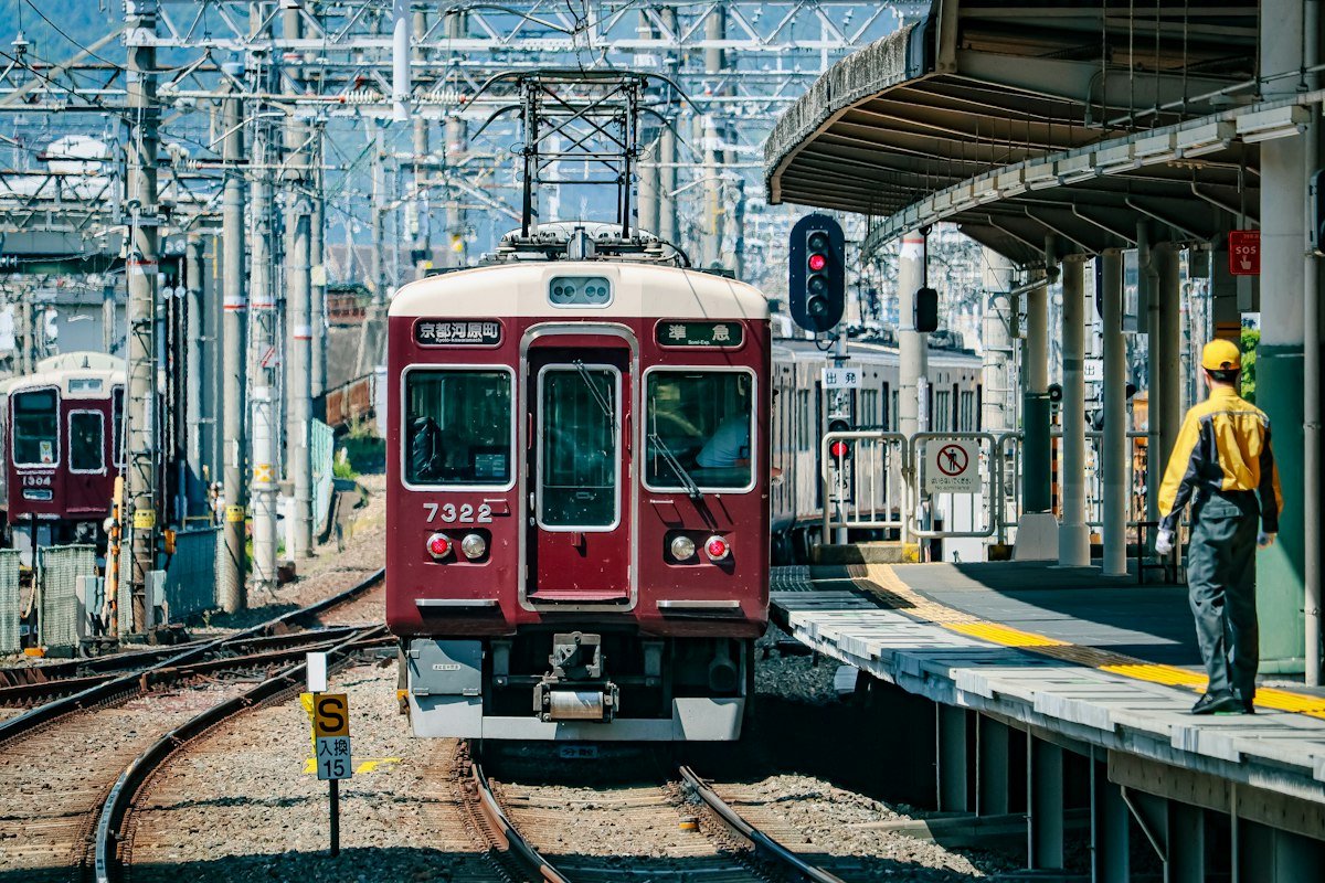 Is 12Go legit - train arriving at a station on a route booked through 12Go
