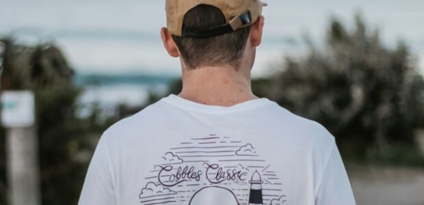 men's white crew neck shirt, the kind of menswear piece covered when asking is COOFANDY legit